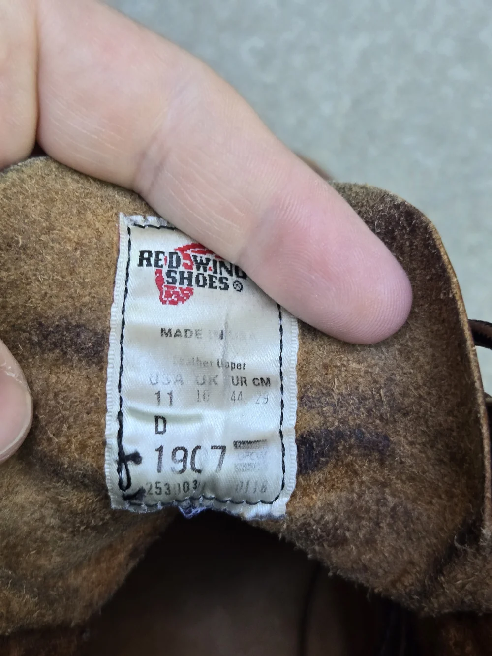 Red Wing Shoes Brown Leather Moc Toe Boots